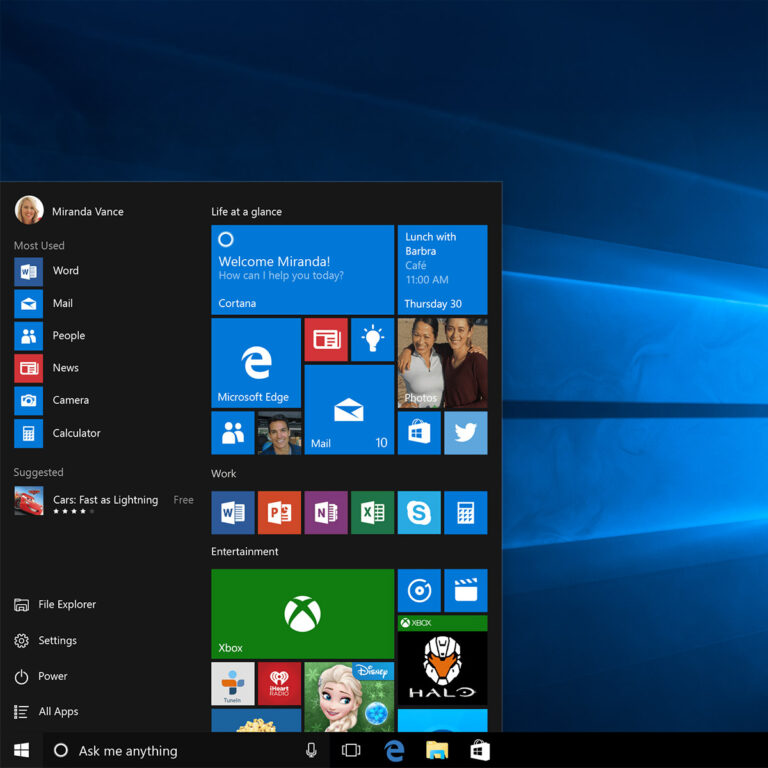 Einde Windows 10